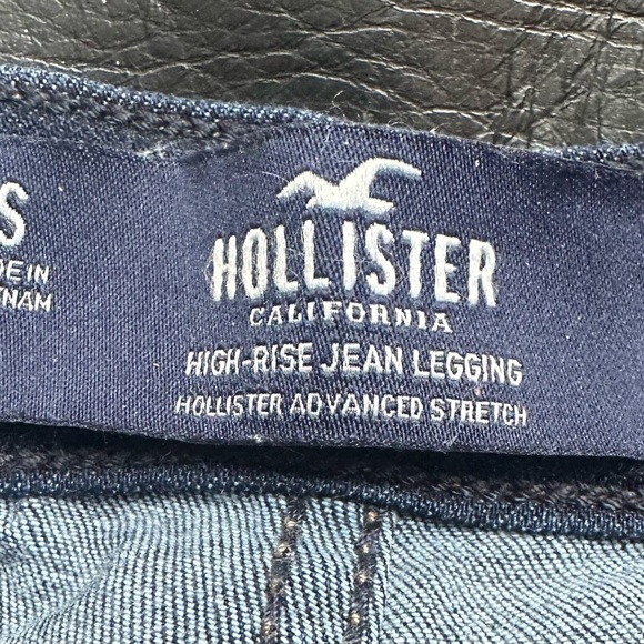 Hollister High Rise Skinny Jeans Dark Wash Stretch Denim Women’s.  Size W27 L26 - Picture 7 of 7